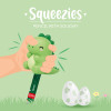 Legami Squeezie Pencil with adorable topper - multiple to choose from.