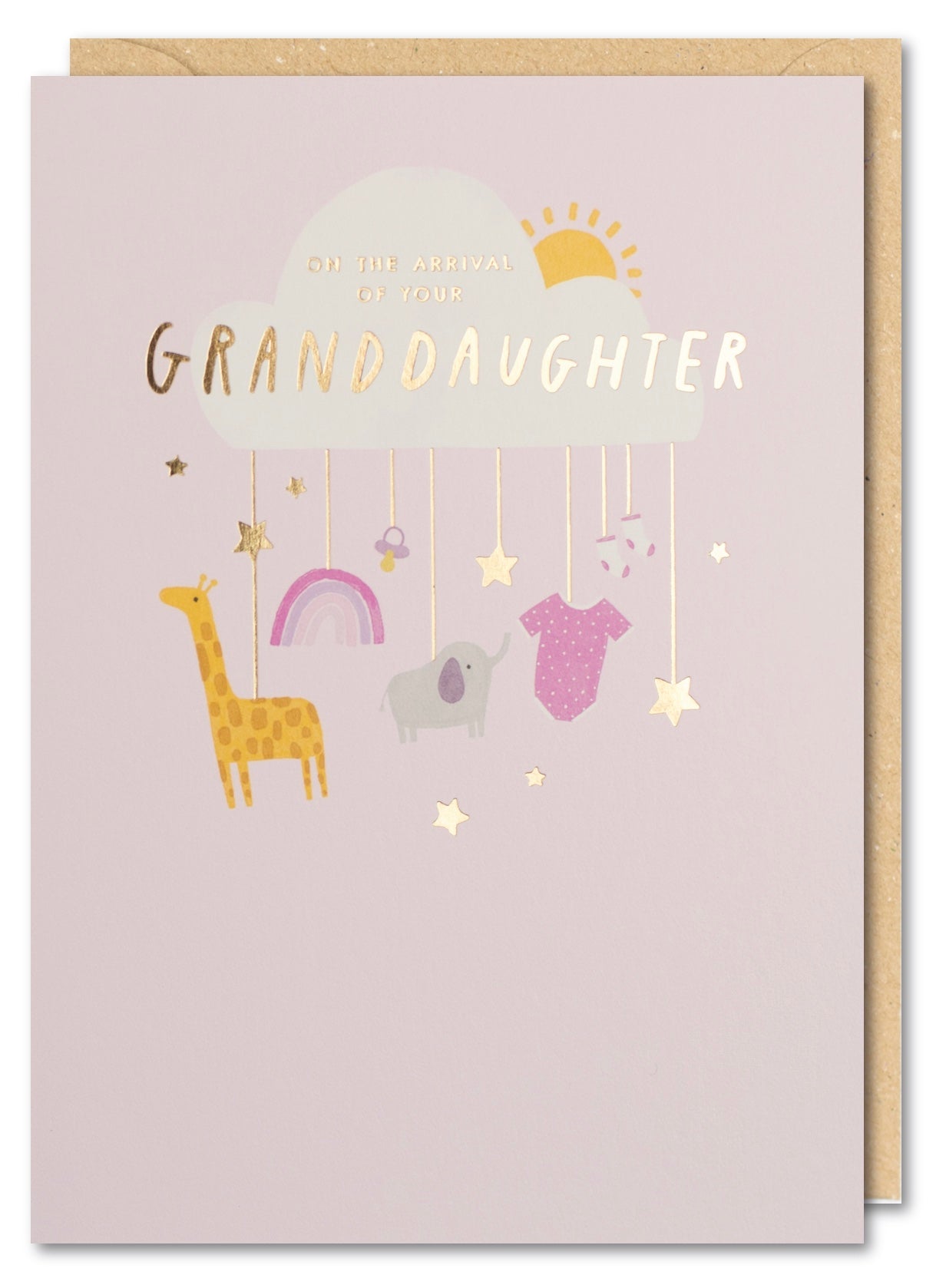 Granddaughter Arrival Greeting Card