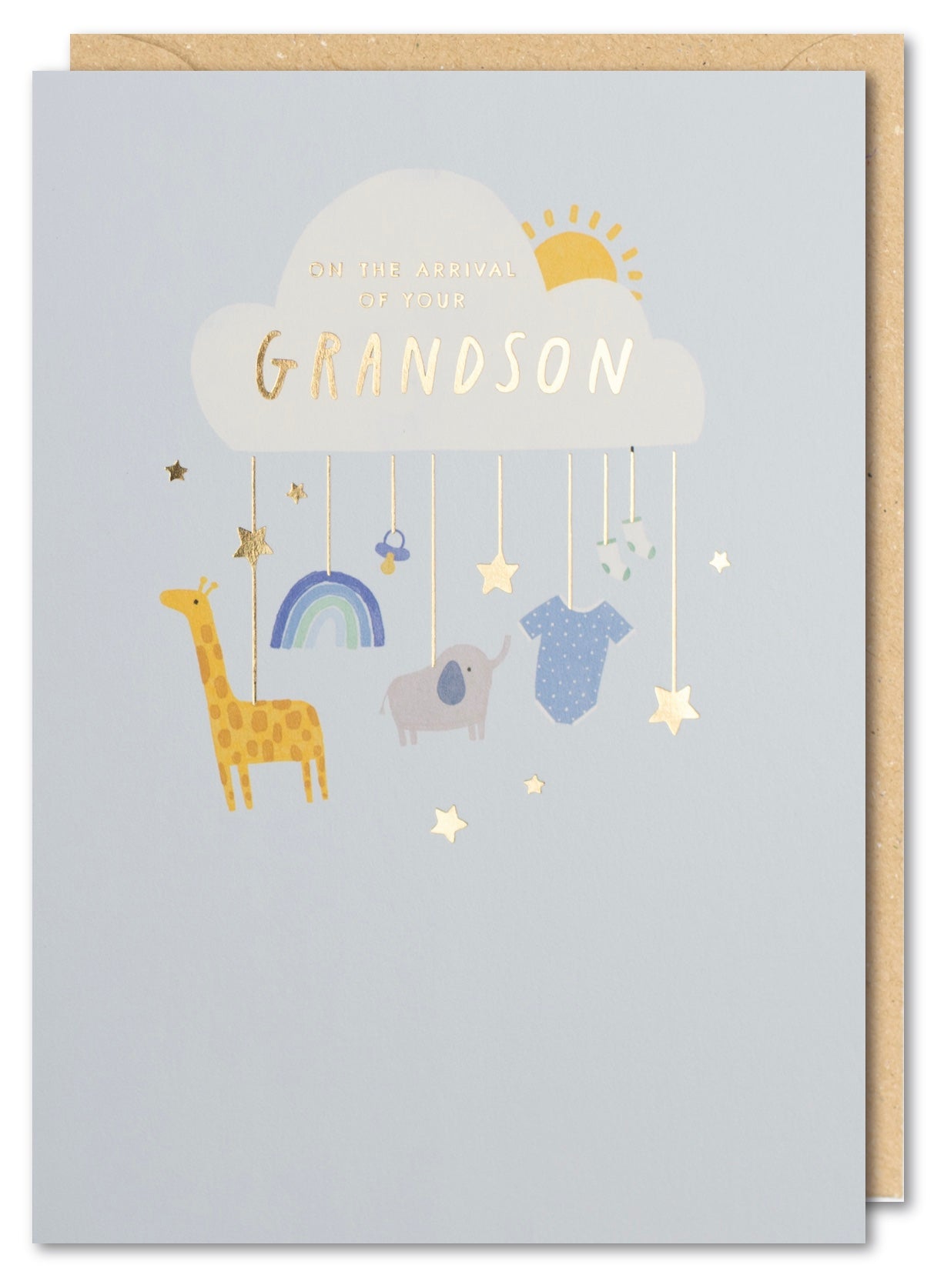 Grandson Arrival Greeting Card