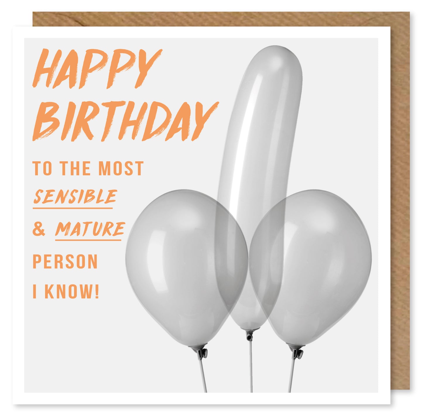 Happy Birthday Sensible and Mature