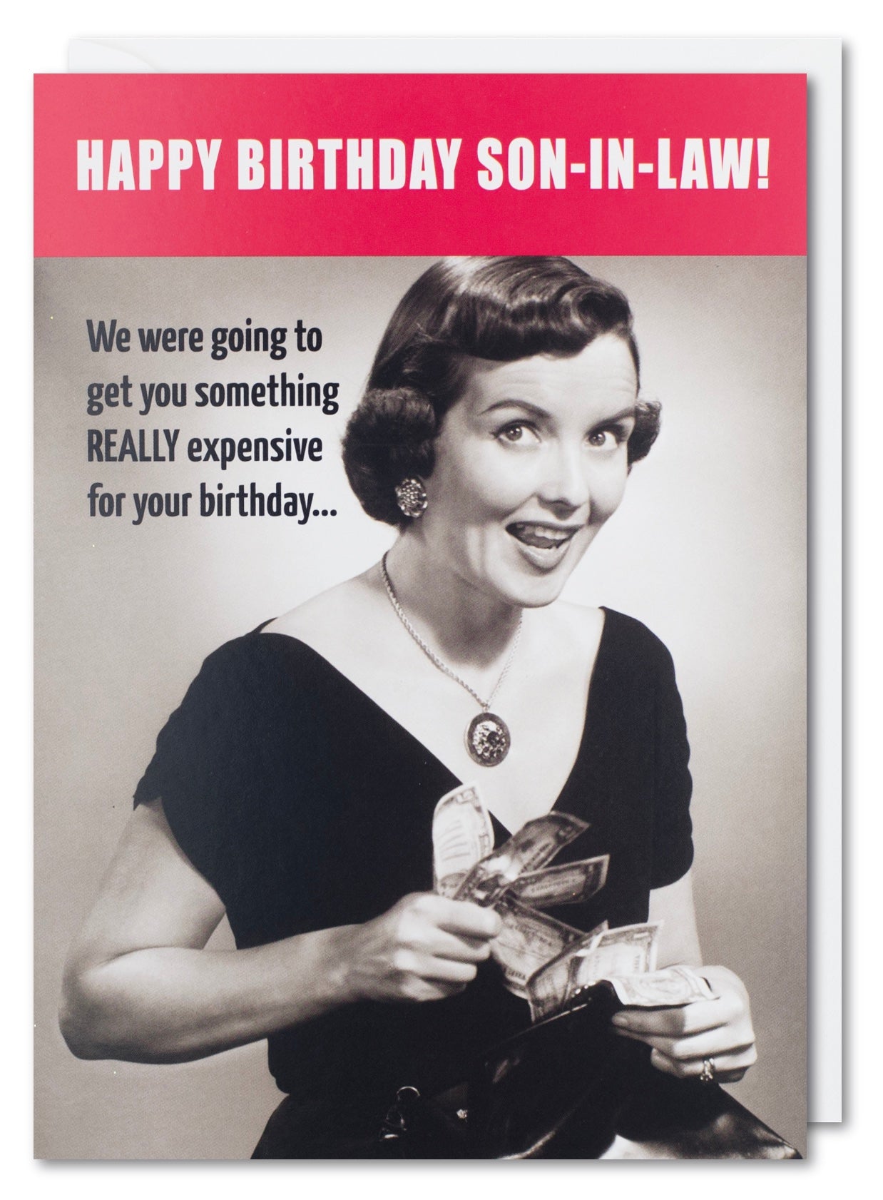 Son in Law Expensive Daughter Birthday Card