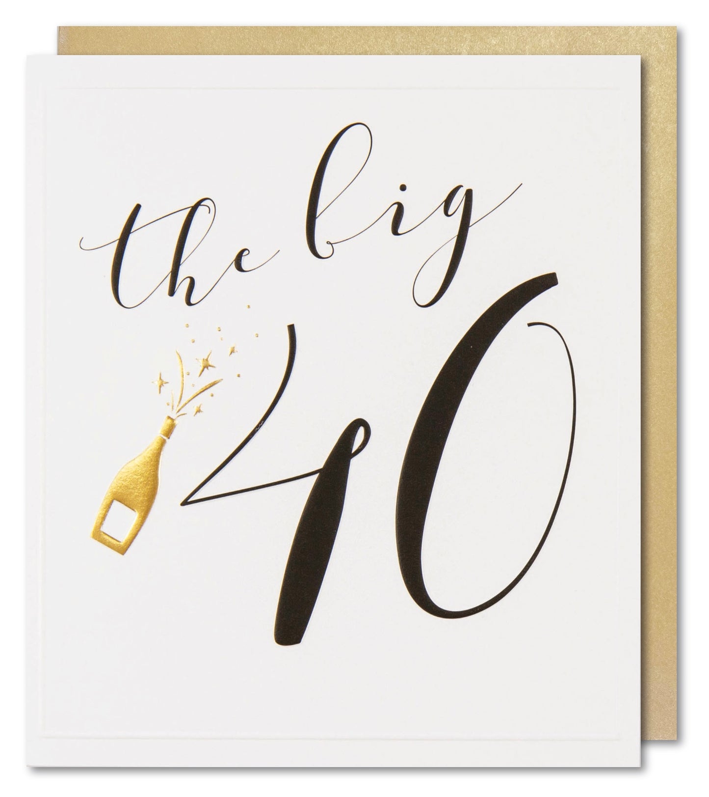 The Big 40 Birthday Card