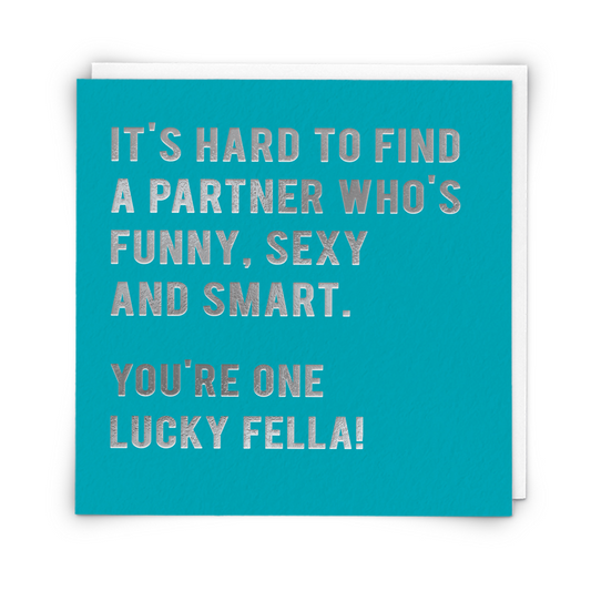 Lucky Fella Greeting Card