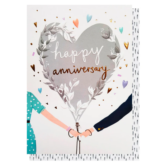 Happy Annivesary Balloon Greeting Card