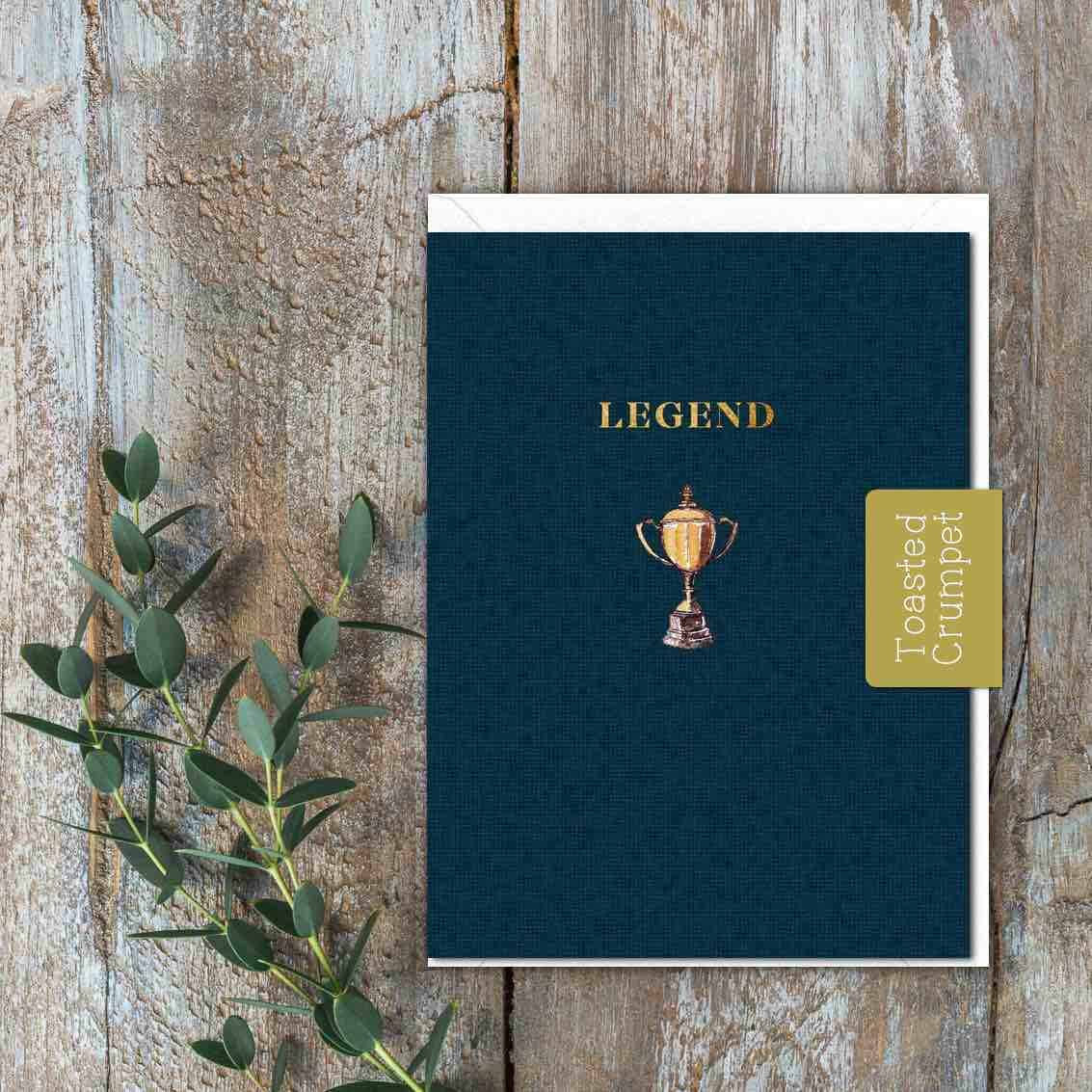 Legend Trophy Greeting Card