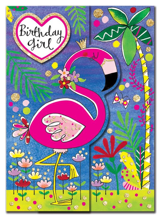 Wild Things - Birthday Girl Flamingo