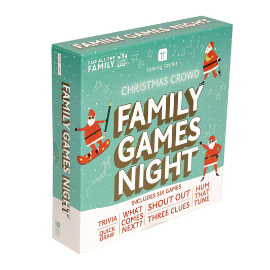 Christmas Family Games Night | 6 Games | Trivia | Charades |