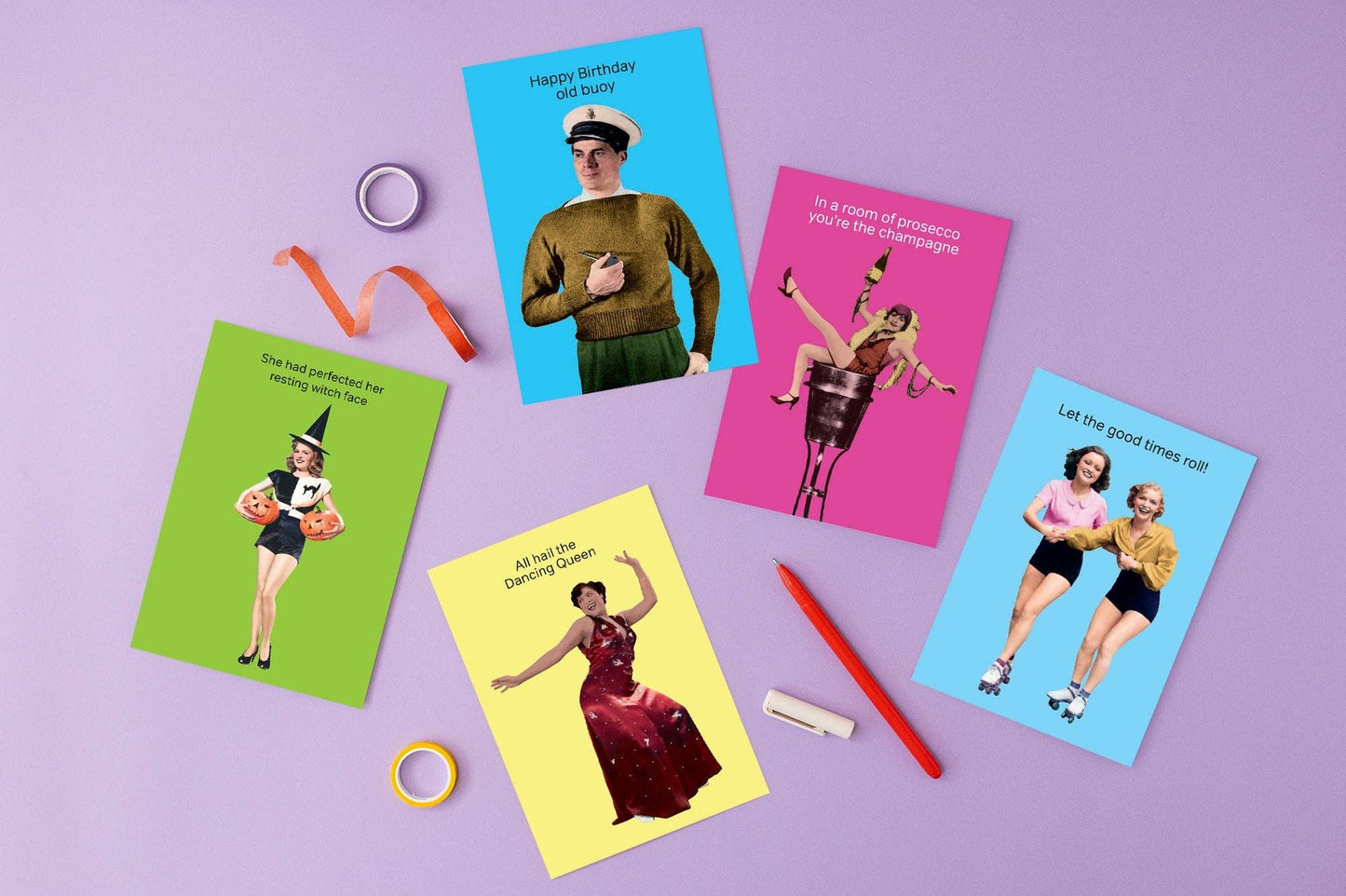 In a Room of Prosecco You’re the Champagne – Funny Birthday Card