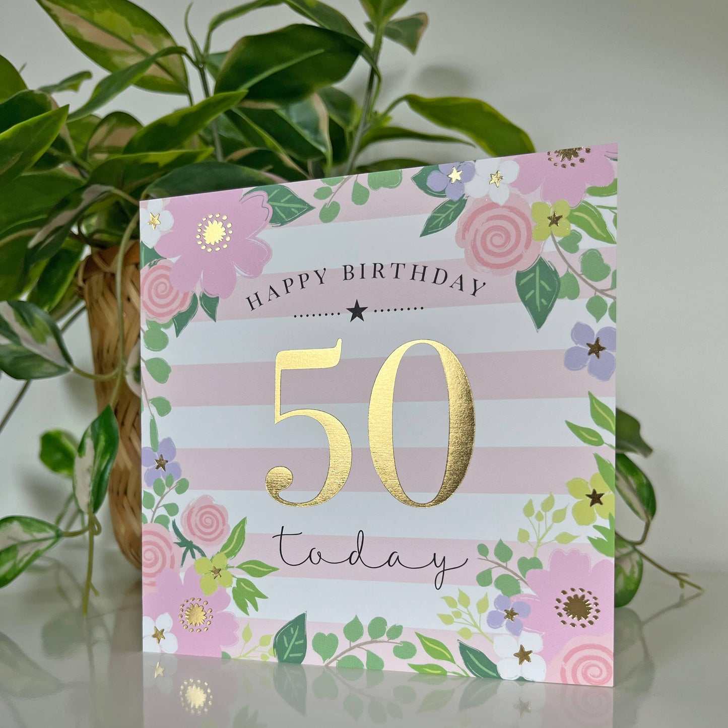 Milestone 50th Birthday Card