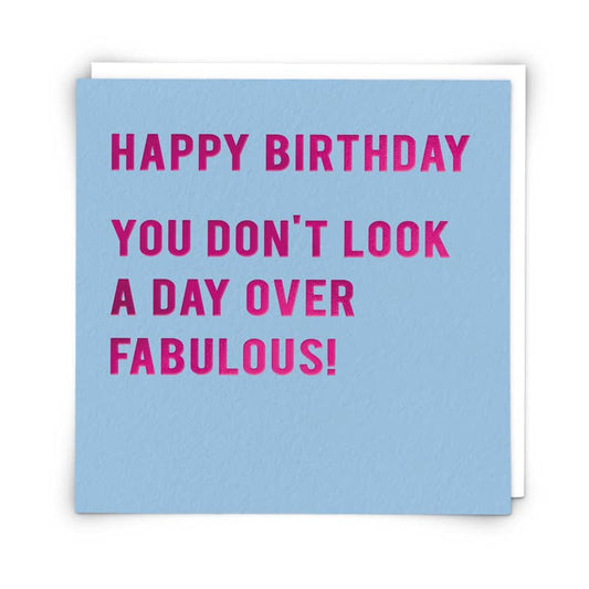 Fabulous Birthday Card