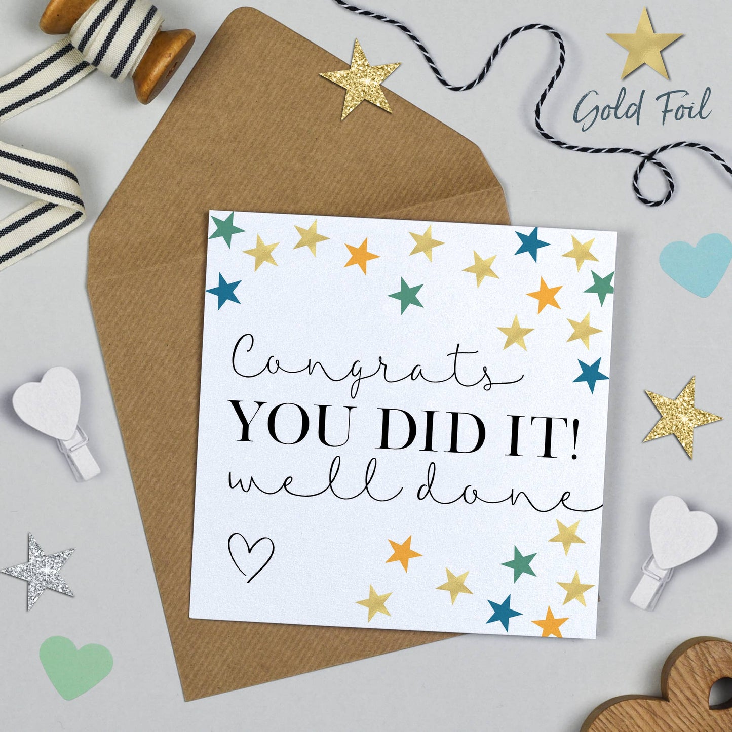 Manhattan Congrats You Did It! Greeting Card