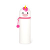 Legami Unicorn Silicone Pencil Case - Unicorn and Dinosaur