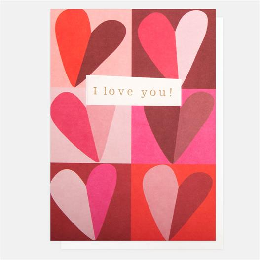 I love you Valentines Card