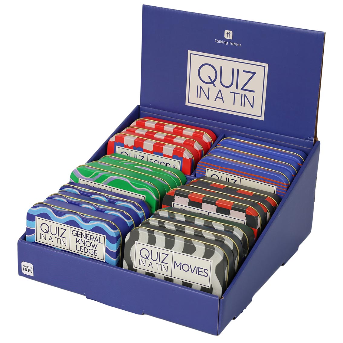 Quiz in a Tin - Perfect Christmas Gift/Stocking Filler