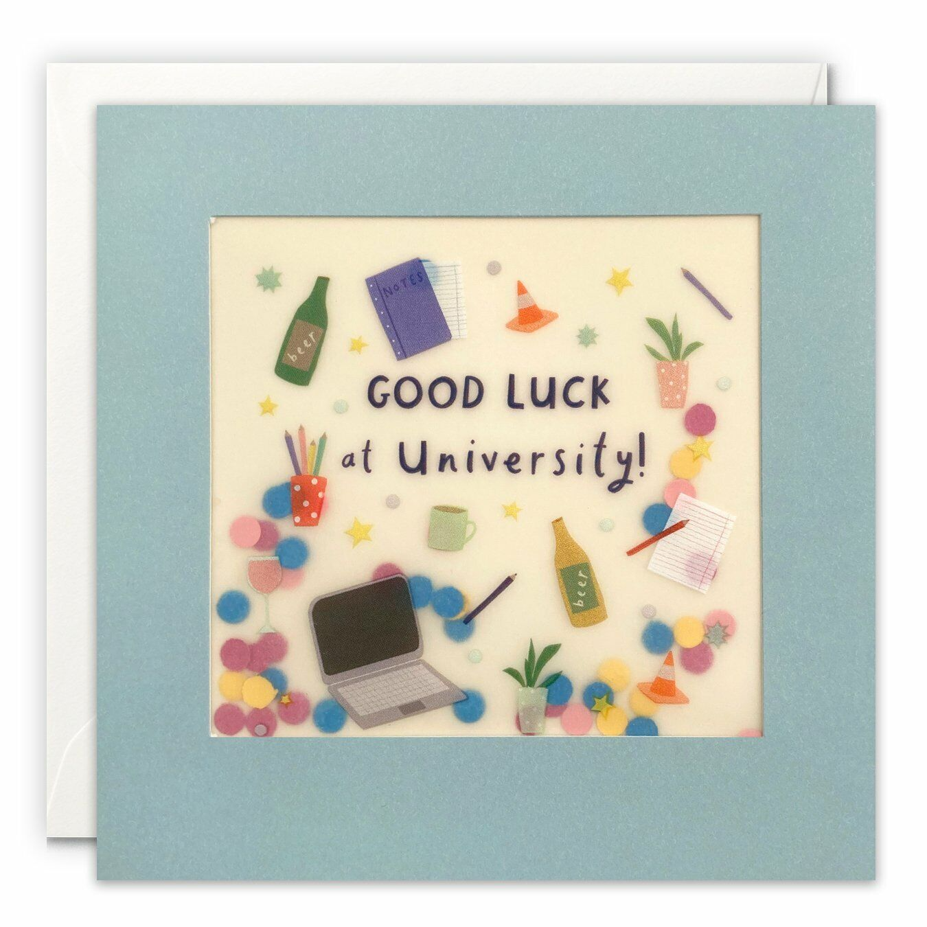 Good Luck at University Greeting Card