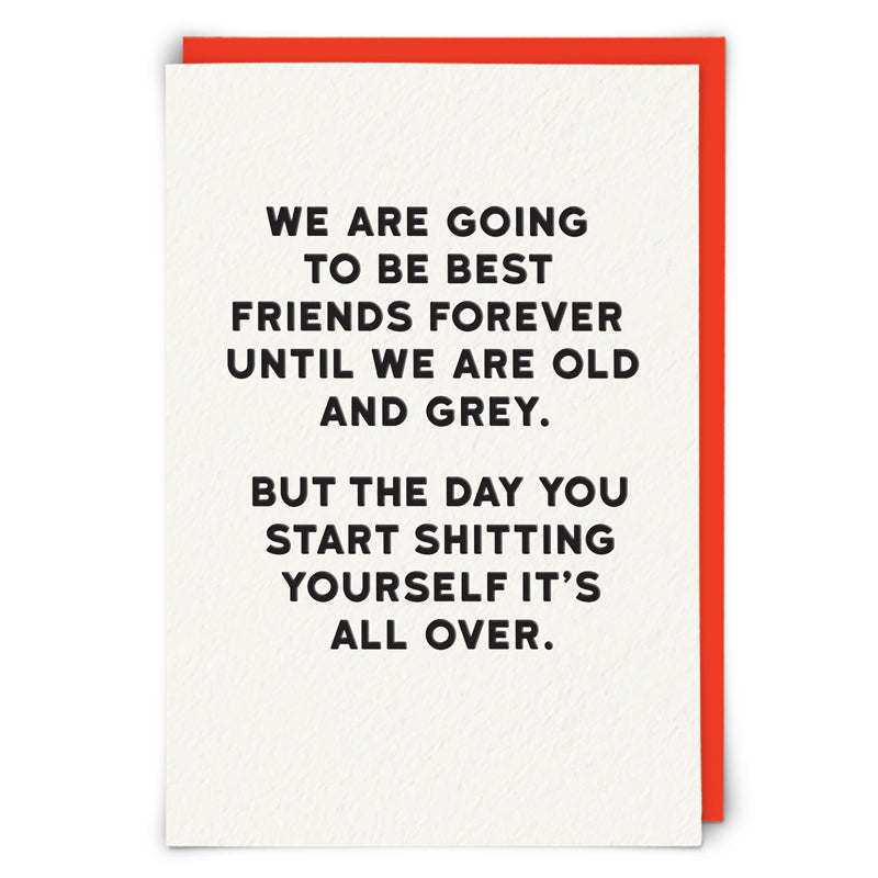 Best Friends Forever Greeting Card