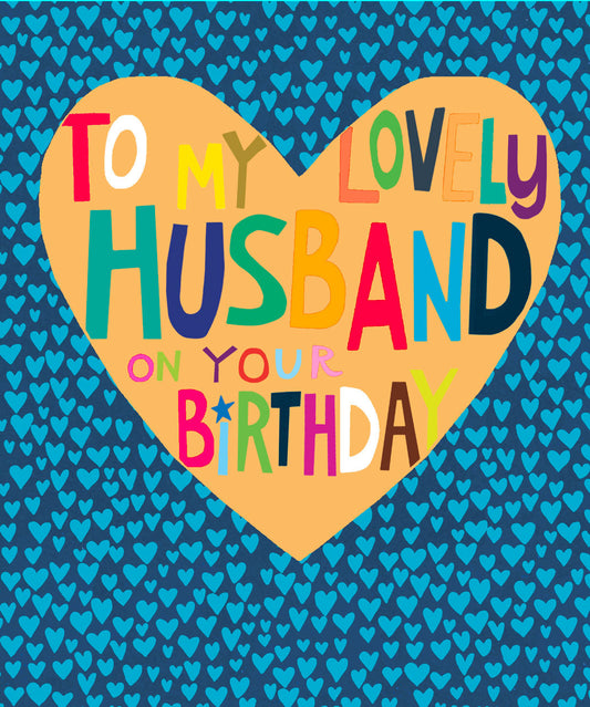 Husband Birthday Card