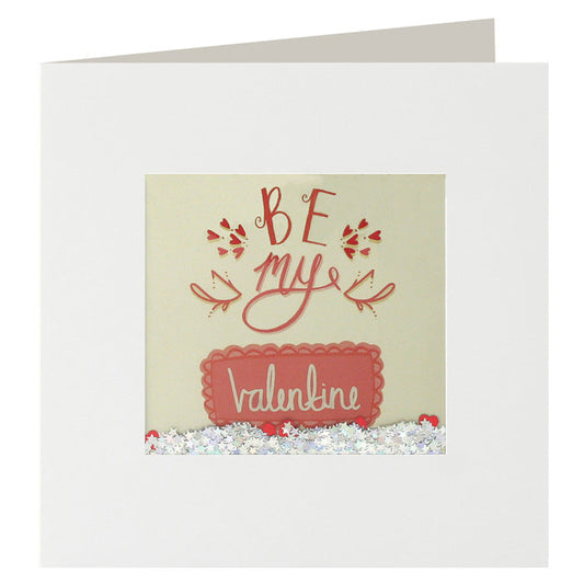 Be My Valentine Shakies Card